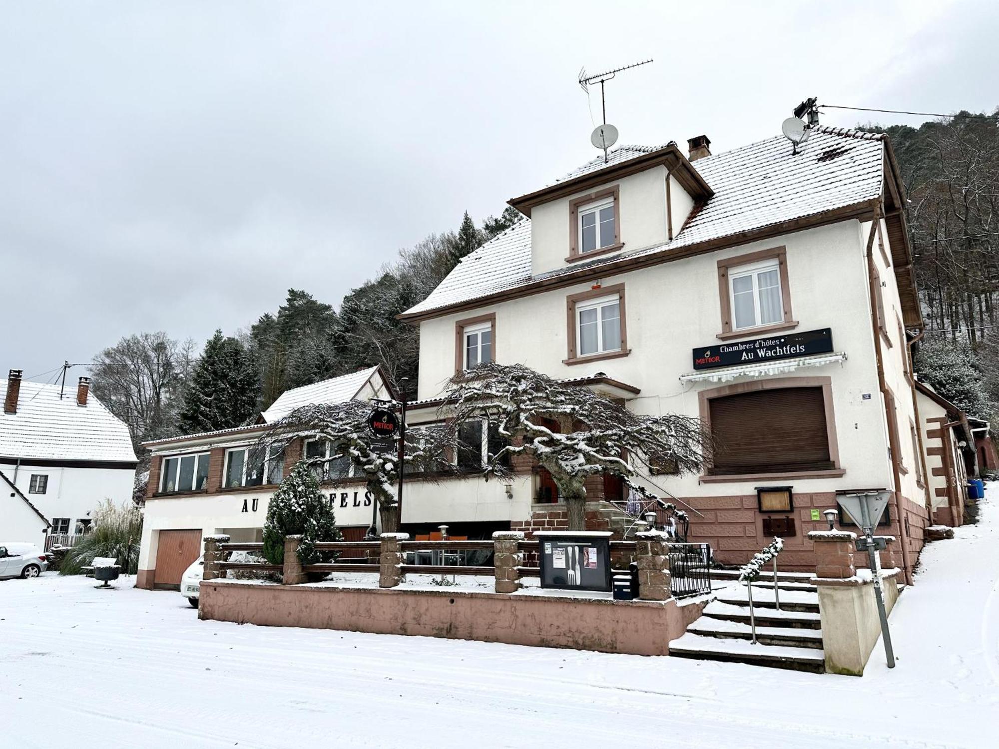 Au Wachtfels Bed and Breakfast Obersteinbach Εξωτερικό φωτογραφία